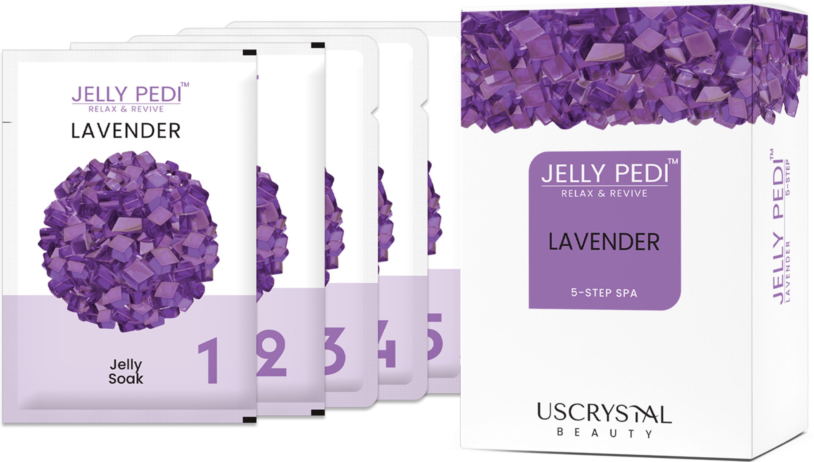 Jelly Pedi Lavender 5-Step